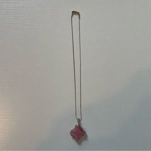 Pink Stone Necklace